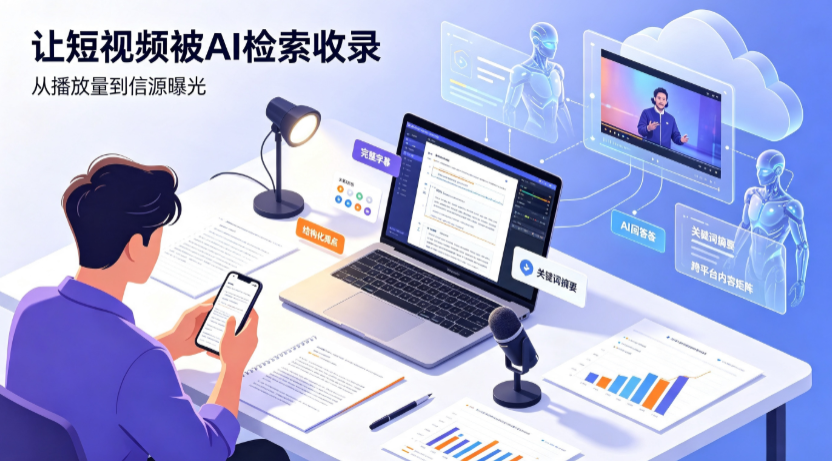 榕城区短视频创作者新必修课：吃透 GEO 优化，让抖音内容被豆包、DeepSeek、元宝智能体收录